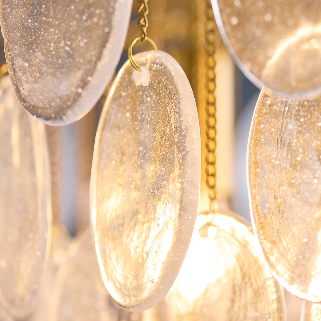 120226 Loretta 3 Light Pendant Brass