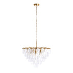 120227 Loretta 5 Light Pendant Brass