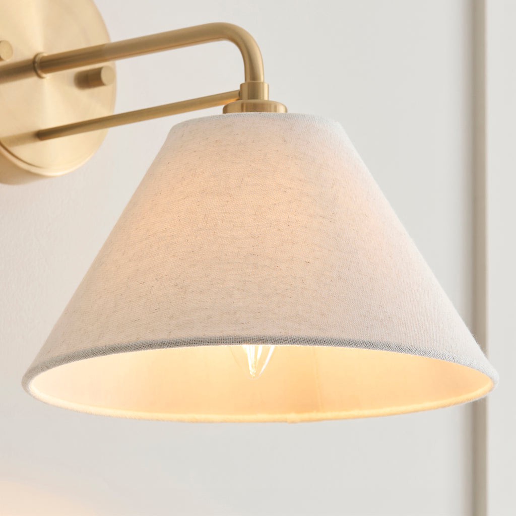 120306 Wallbridge Wall Light Brass