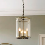 120523 Hebden 3 Light Pendant Brass