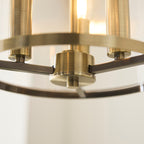 120523 Hebden 3 Light Pendant Brass