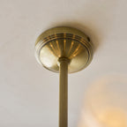 120758 Avelyn 8 Light Pendant Brass