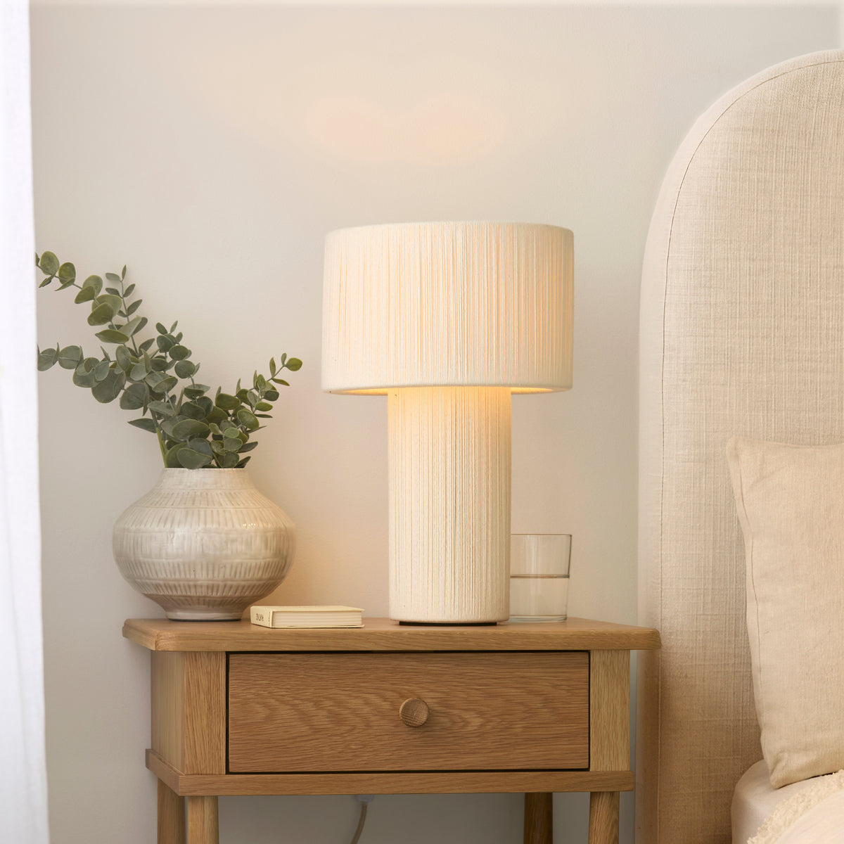 120767 Noah Table Lamp Cream