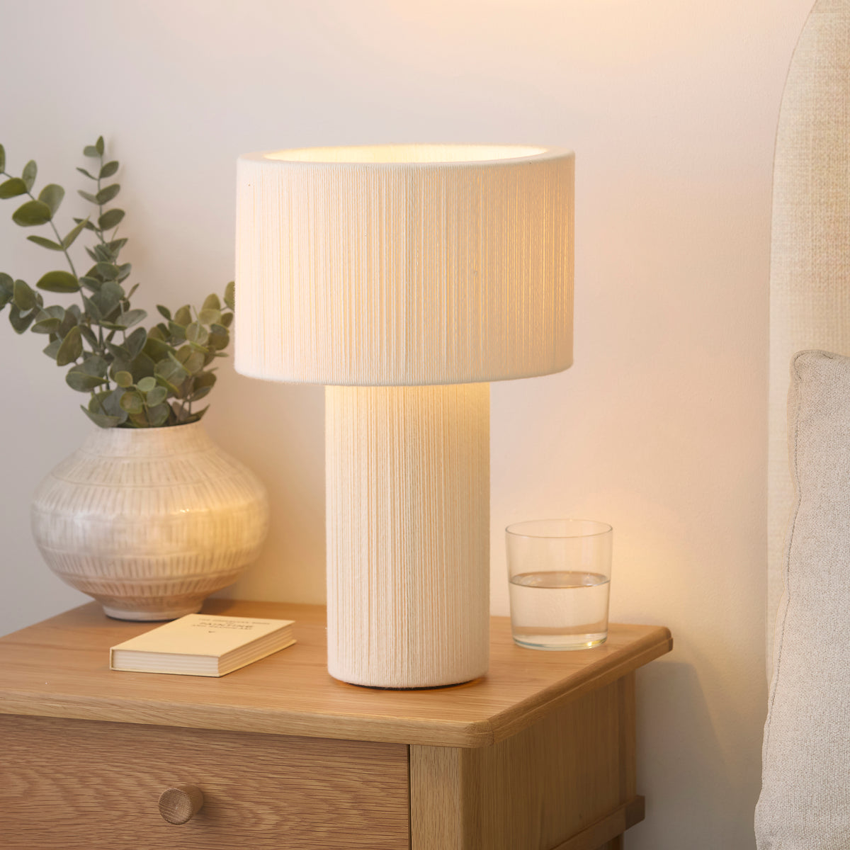 120767 Noah Table Lamp Cream