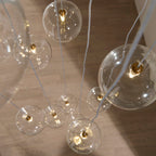 120834 Oslo 12 Light Pendant Brass