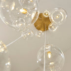 120834 Oslo 12 Light Pendant Brass