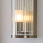 120851 Ridgeton IP44 Bathroom Wall Light Brass