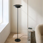 121069 Lyon Floor Lamp Black