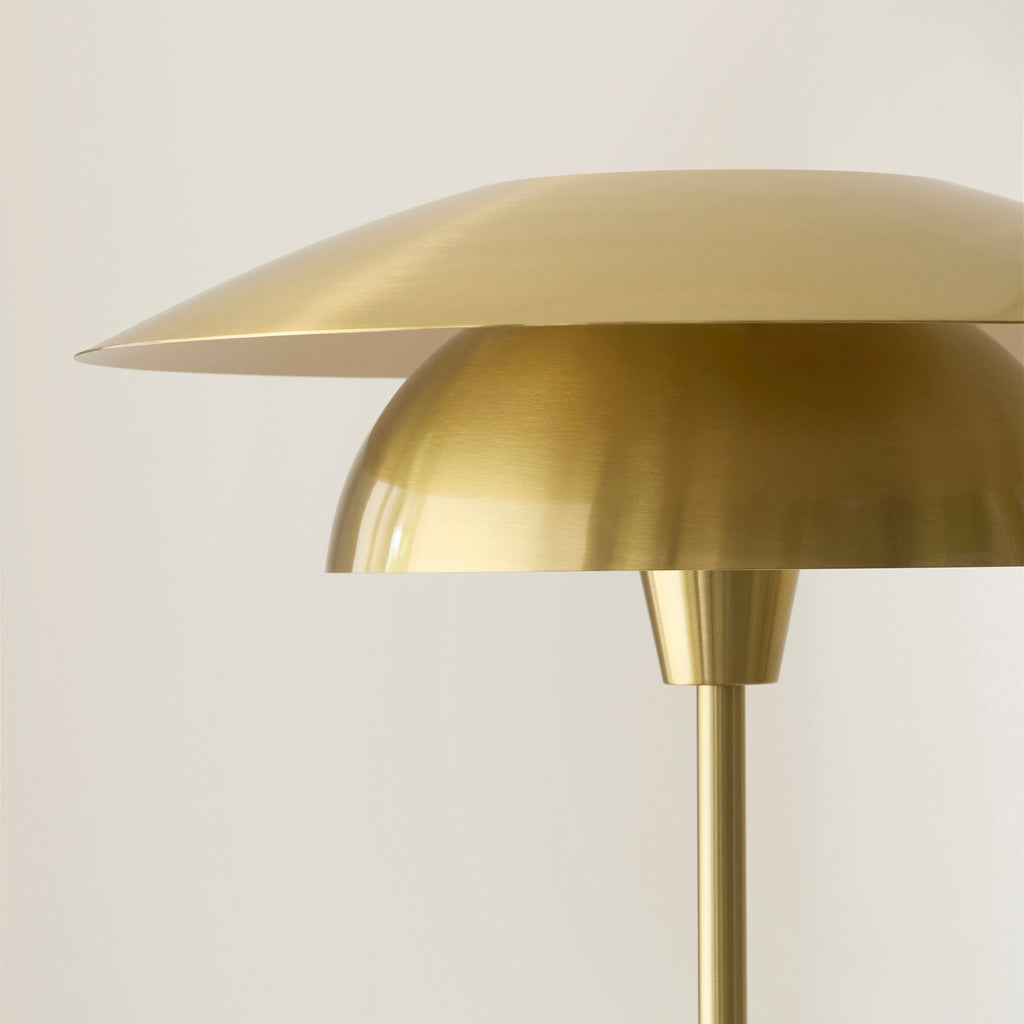 121070 Lyon Floor Lamp Brass