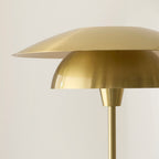 121070 Lyon Floor Lamp Brass
