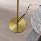 121070 Lyon Floor Lamp Brass