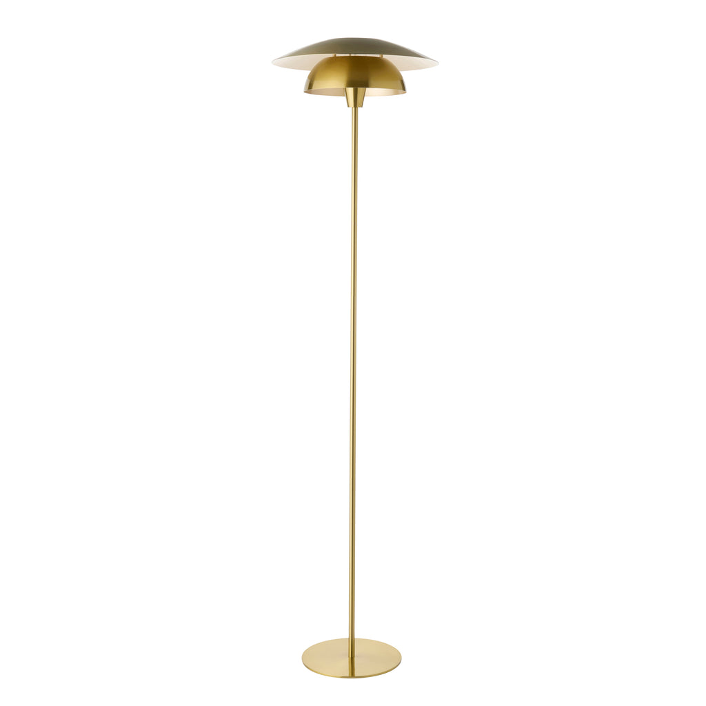 121070 Lyon Floor Lamp Brass