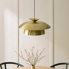 121072 Lyon Pendant Brass