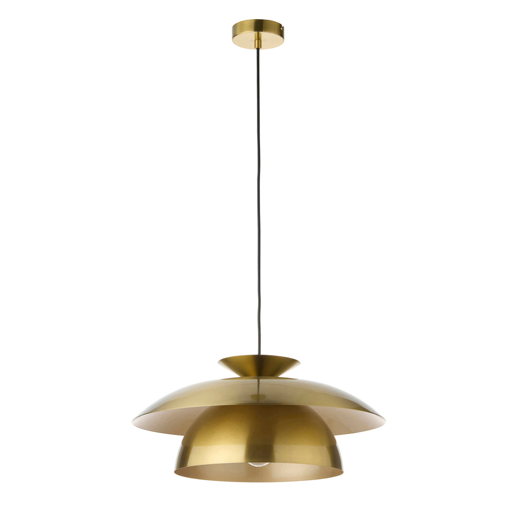 121072 Lyon Pendant Brass