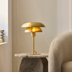 121076 Lyon Table Lamp Brass