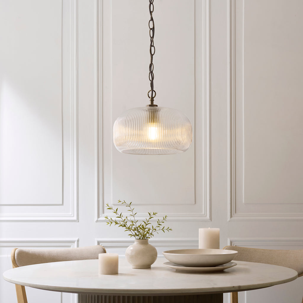 121210 Harborne Pendant Brass