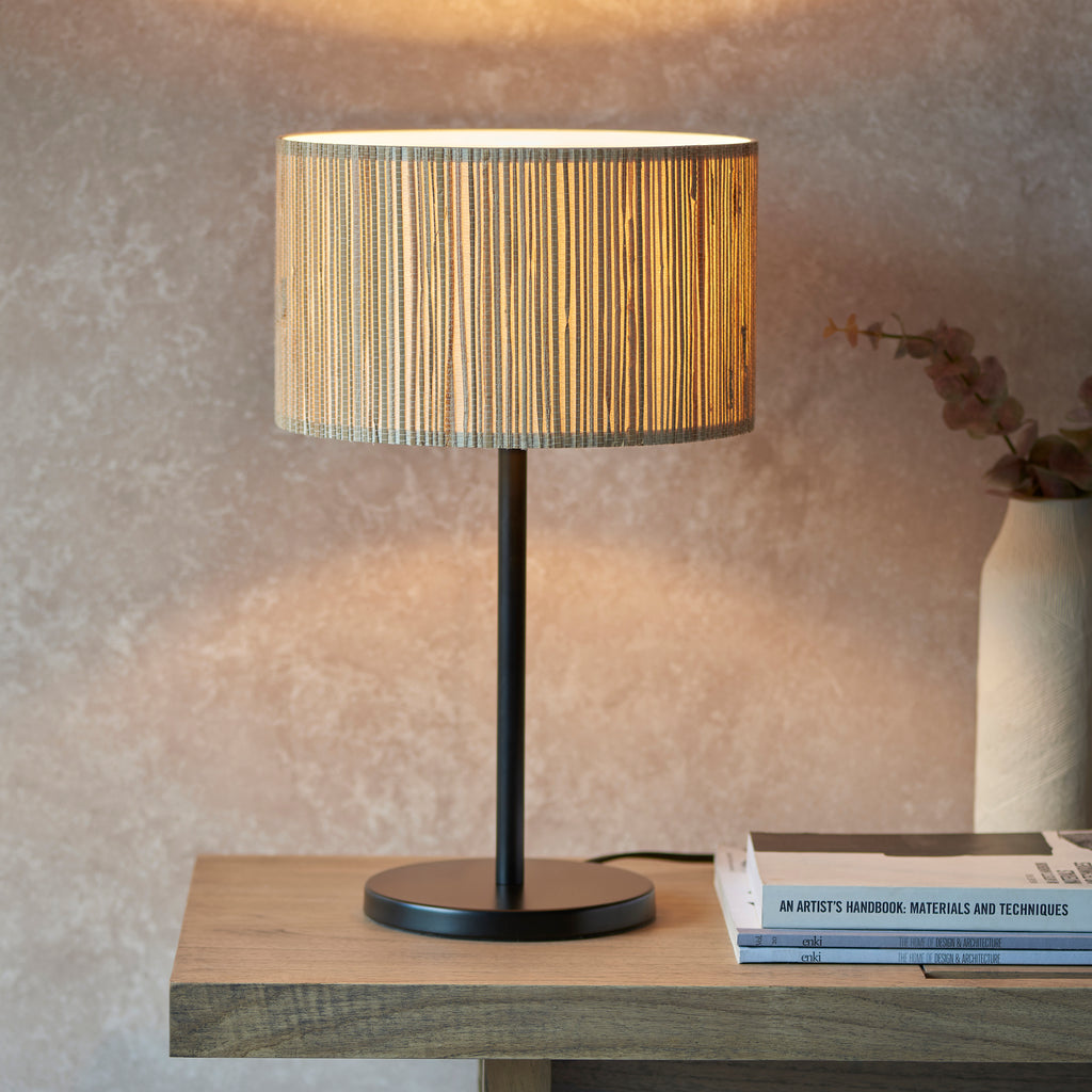 121511 Longshore - Twin Pack Table Lamp Natural Black