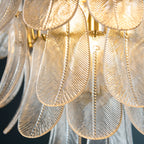 121771 Autumn 4 Light Pendant Brass