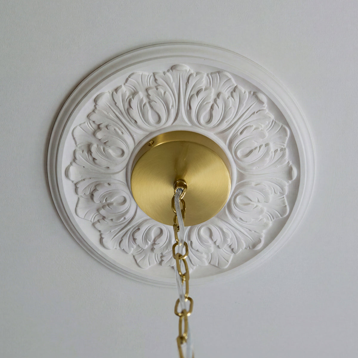 121771 Autumn 4 Light Pendant Brass