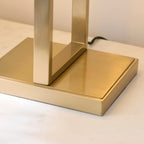 121991 Seattle Table Lamp Brass Ivory