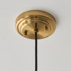 122052 Evora Pendant Brass Opal