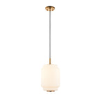 122054 Evora Pendant Brass Opal