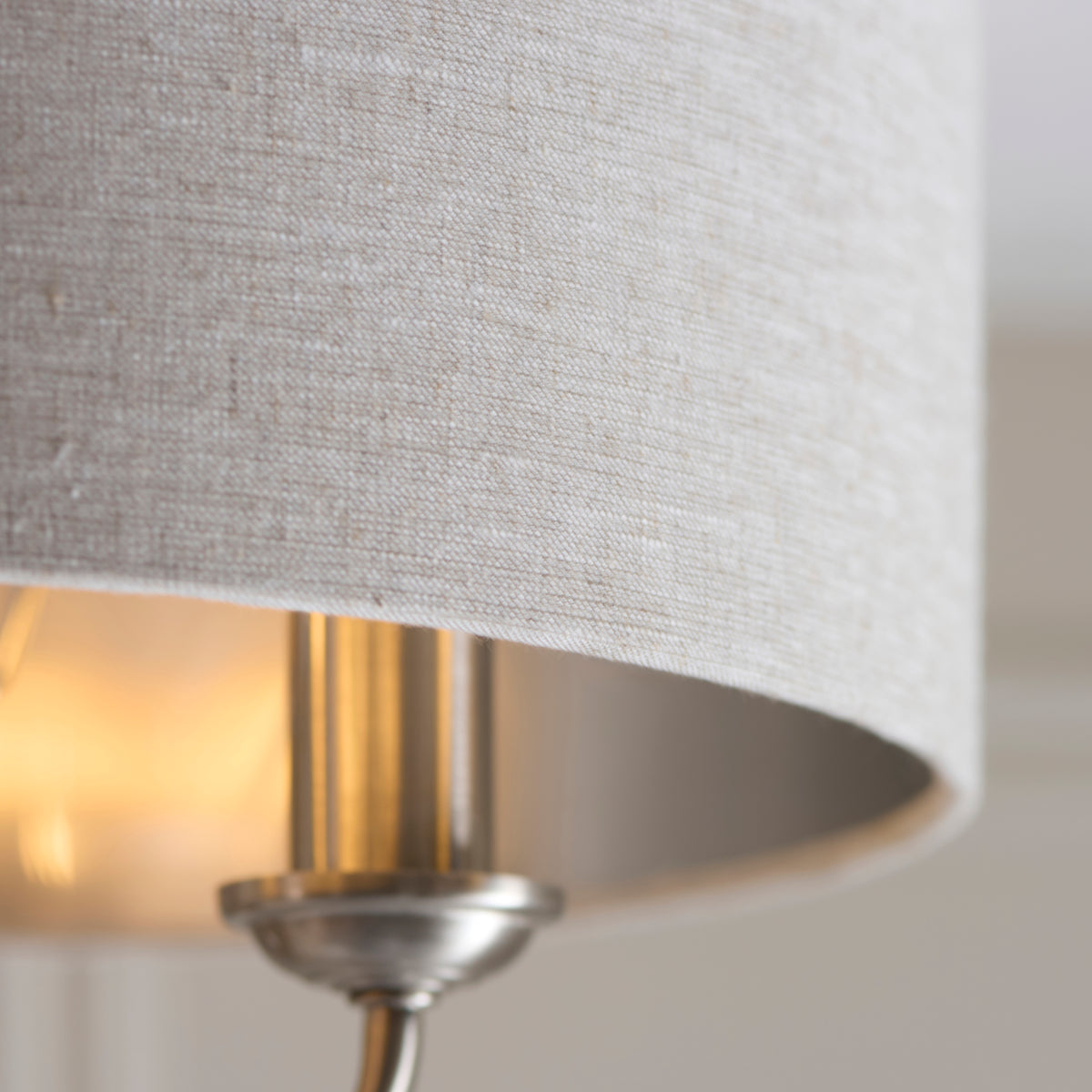 122080 Highclere 3 Light Flush Ceiling Light Chrome