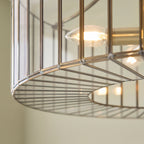 122555 Antalya 5 Light Pendant Brass