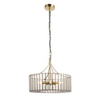 122555 Antalya 5 Light Pendant Brass