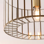 122556 Antalya Flush Ceiling Light Brass