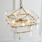 122738 Venice 4 Light Pendant Brass