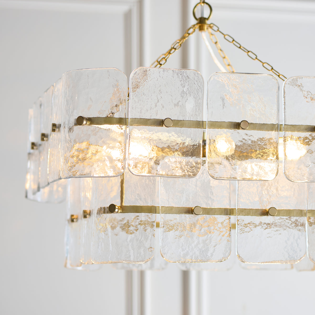 122739 Venice 6 Light Pendant Brass