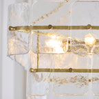 122739 Venice 6 Light Pendant Brass
