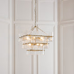 122740 Venice 10 Light Pendant Brass