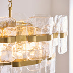 122766 Ancara 6 Light Pendant Brass