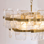 122766 Ancara 6 Light Pendant Brass