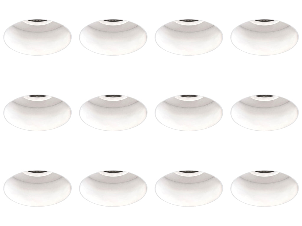 1248023 Astro Trimless Round Fixed Indoor Downlight Matt White — Pack of 12- £25.38 each