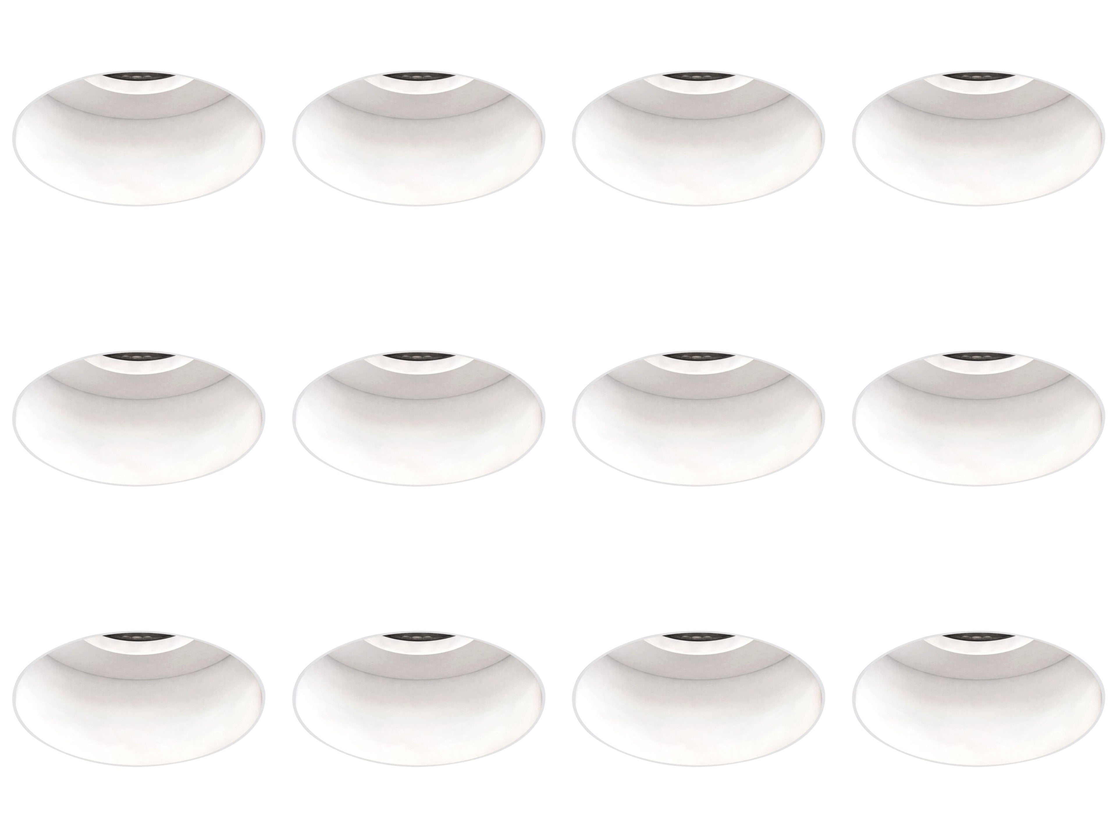 1248023 Astro Trimless Round Fixed Indoor Downlight Matt White — Pack of 12- £25.38 each