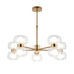 124805 Rossano 10 Light Pendant Brass