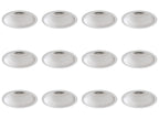 1249034 Astro Minima Slimline Round Fixed Fire-Rated IP65 Bathroom Downlight Matt White — Pack of 12- £18.14 each