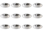 1249040 Astro Minima Slimline Round Adjustable Fire-Rated Downlight Matt White — Pack of 12- £19.64 each
