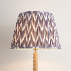125401 Twist & ZigZag 40cm Floor Lamp Wood Grey