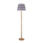 125401 Twist & ZigZag 40cm Floor Lamp Wood Grey