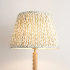 125404 Twist & Leaf 40cm Floor Lamp Wood Green