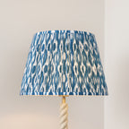125406 Twist & Ikat 40cm Floor Lamp White Blue