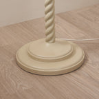 125406 Twist & Ikat 40cm Floor Lamp White Blue