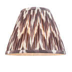 125408 Twist & Zigzag 25cm Table Lamp Wood Grey