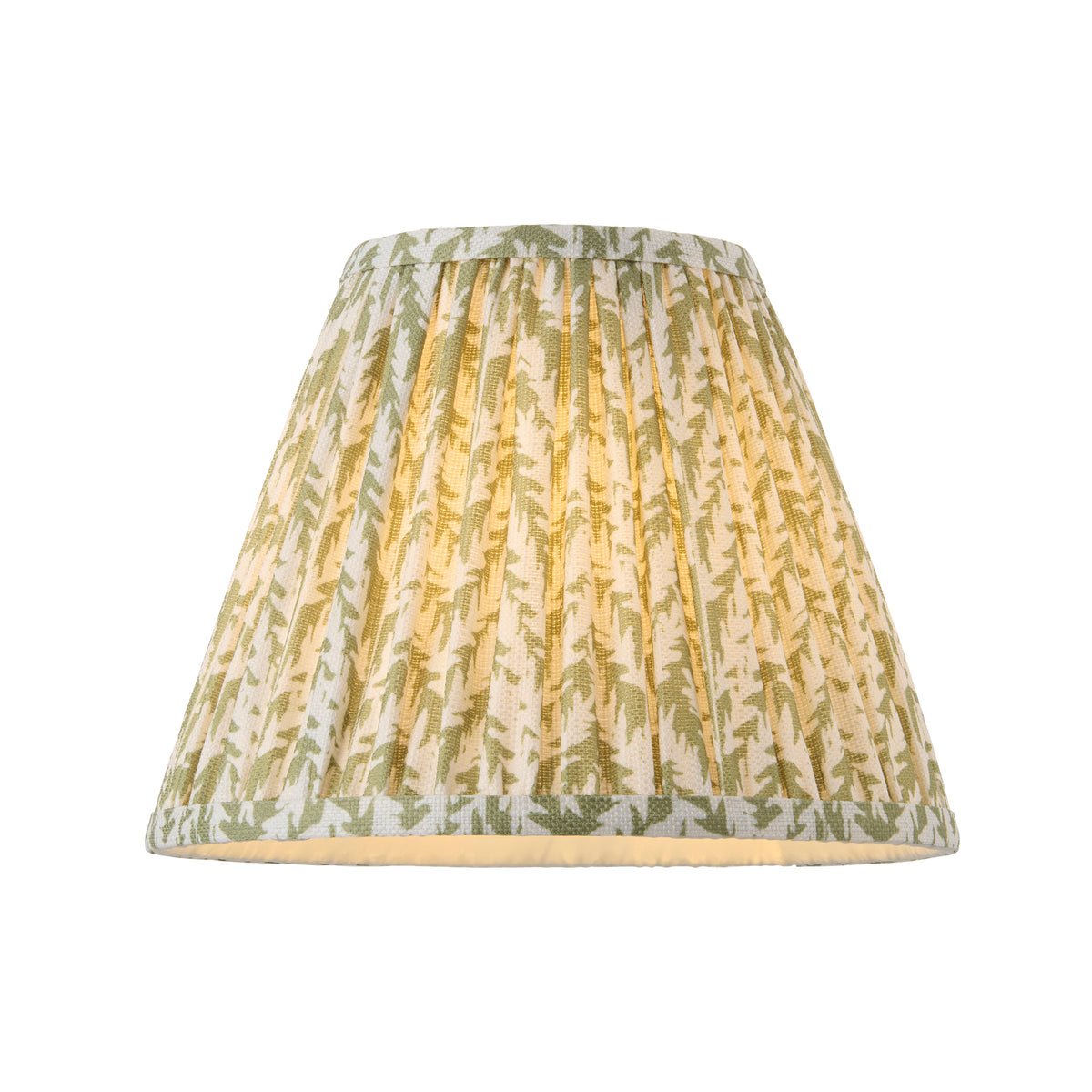 125411 Twist & Leaf 25cm Table Lamp Wood Green