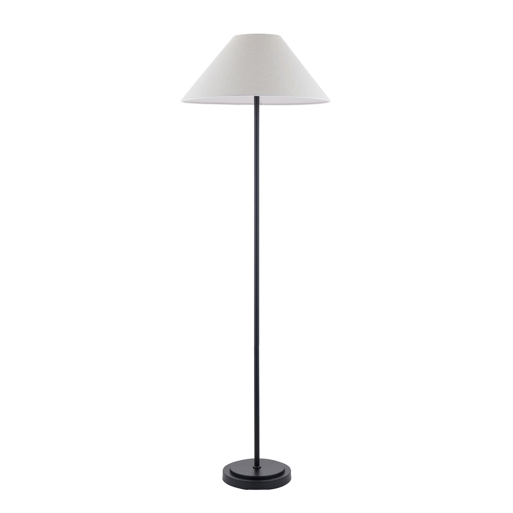 125415 Arlo & Avalon 52cm Floor Lamp Black