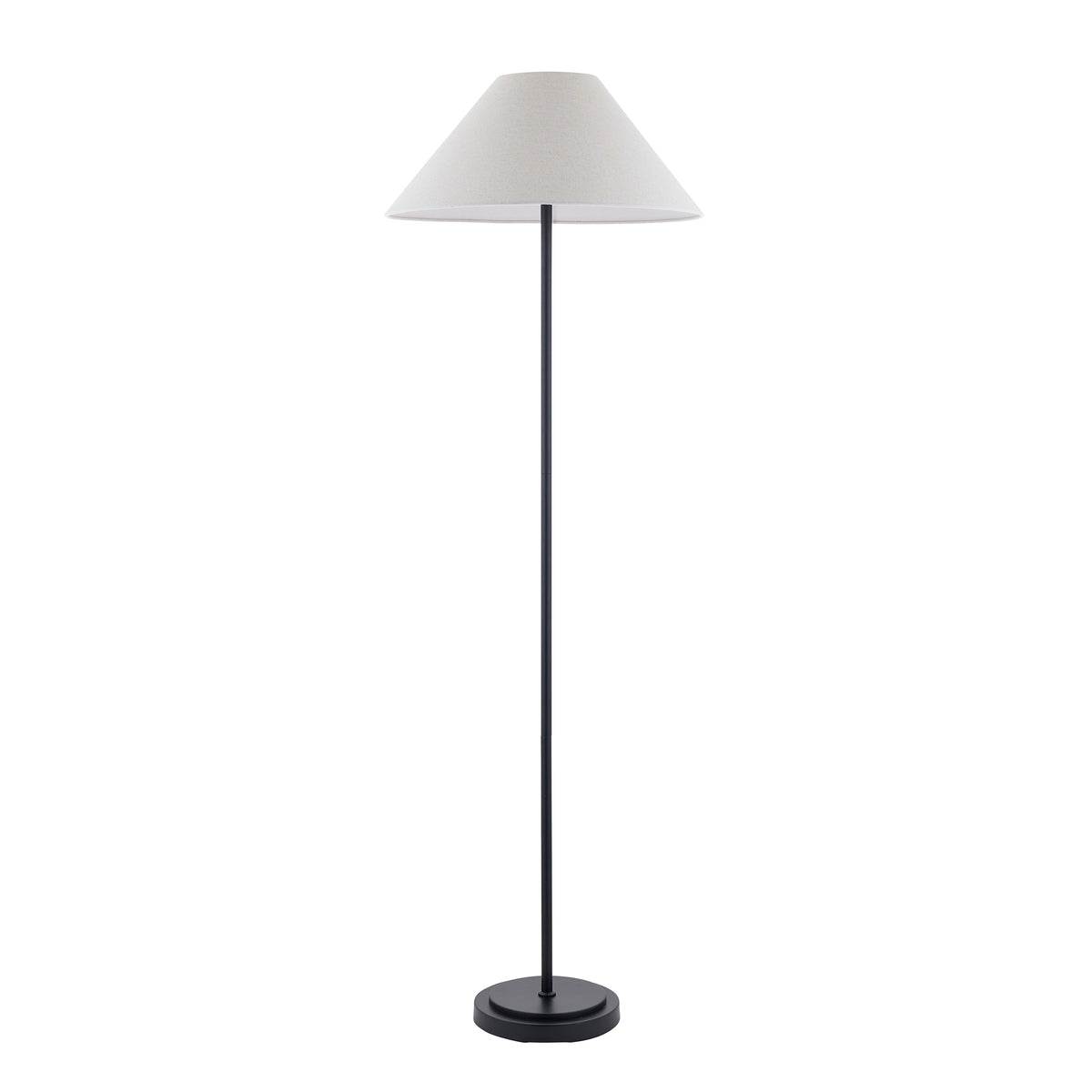 125415 Arlo & Avalon 52cm Floor Lamp Black